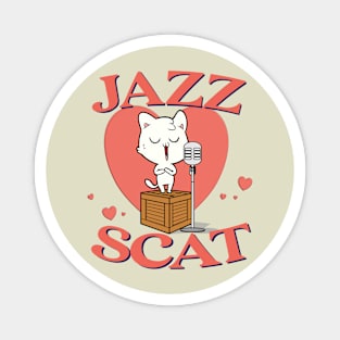 Jazz Scat Magnet